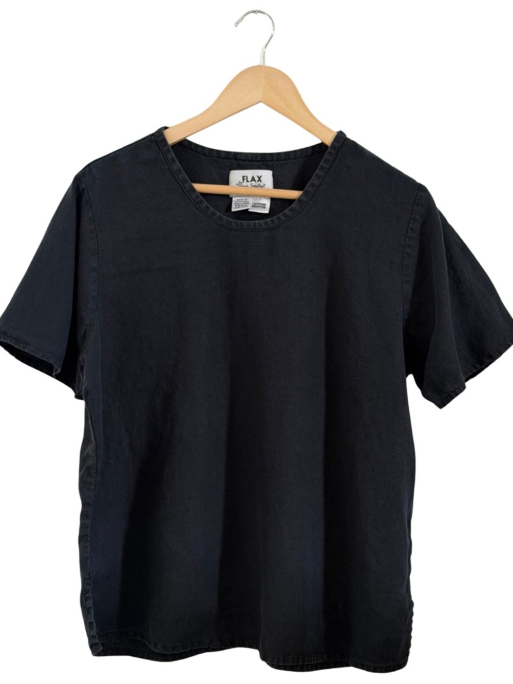 FLAX Linen Boxy Top Coastal Minimalist Capsule Wardrobe